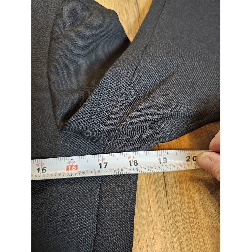 J. Crew Ludlow Wool Blazer Women's Size 6 Black Schoolboy Preppy Academia Career - Picture 4 of 7